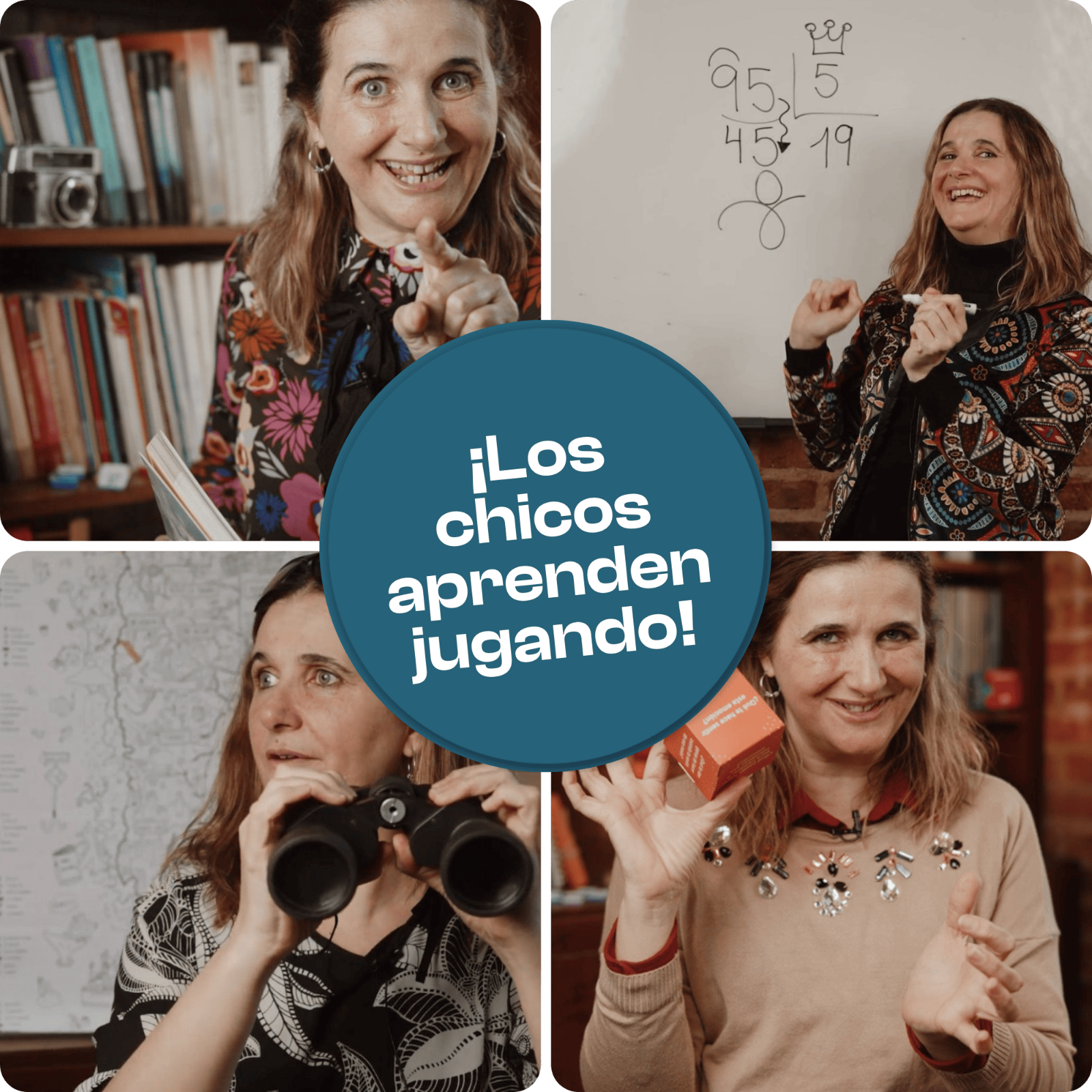 Los chicos aprenden jugando
