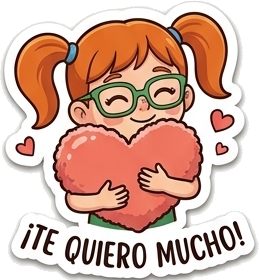 Pilca abraza un corazón